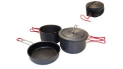 Alpine Mountain Gear Hard-Anodized Camping Cook Set