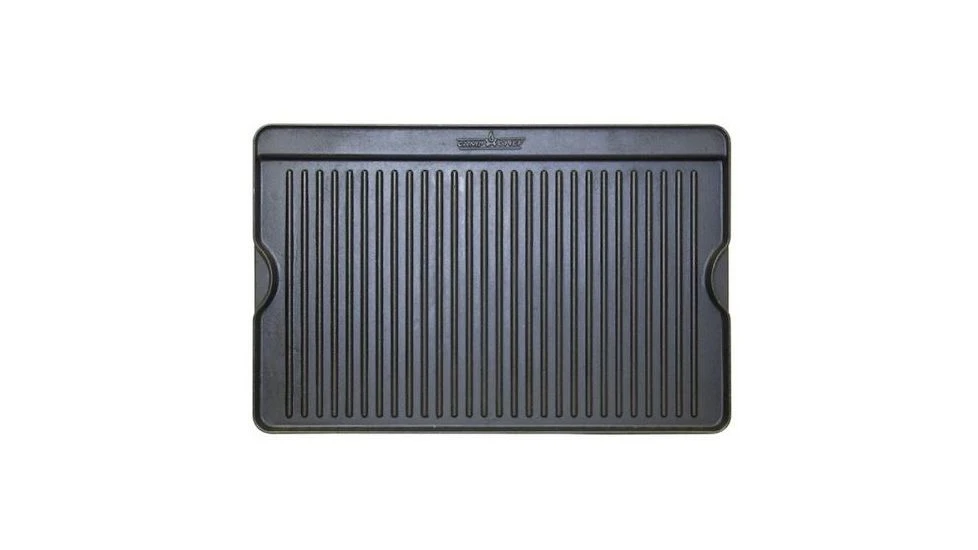 Camp Chef Reversible Pre-Seasoned Cast Iron Grill/ Griddle - Image 2