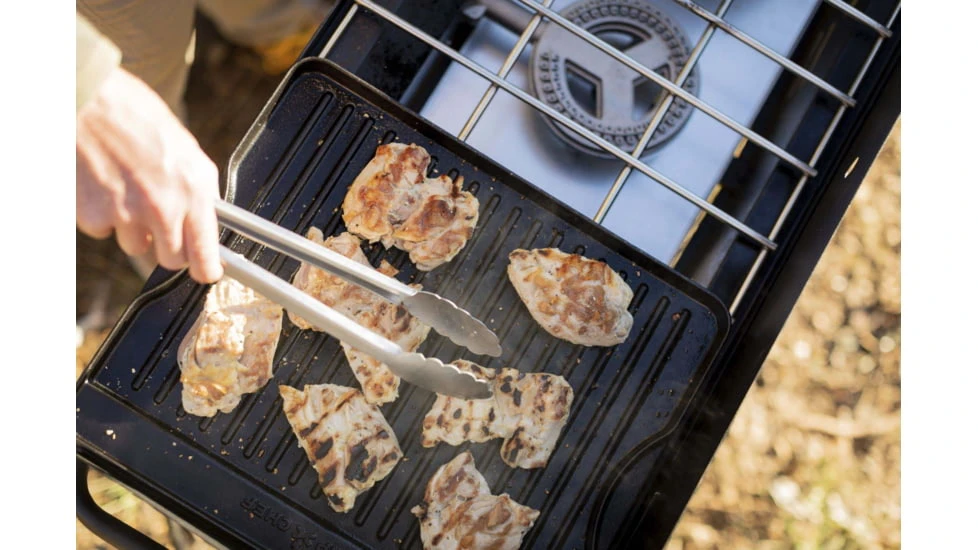 Camp Chef Reversible Pre-Seasoned Cast Iron Grill/ Griddle - Image 9