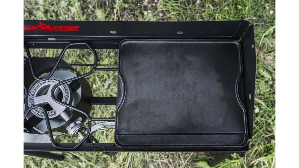 Camp Chef Reversible Pre-Seasoned Cast Iron Grill/ Griddle - Image 15