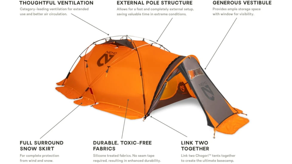 NEMO Equipment Chogori Mountaineering Tent - Image 12
