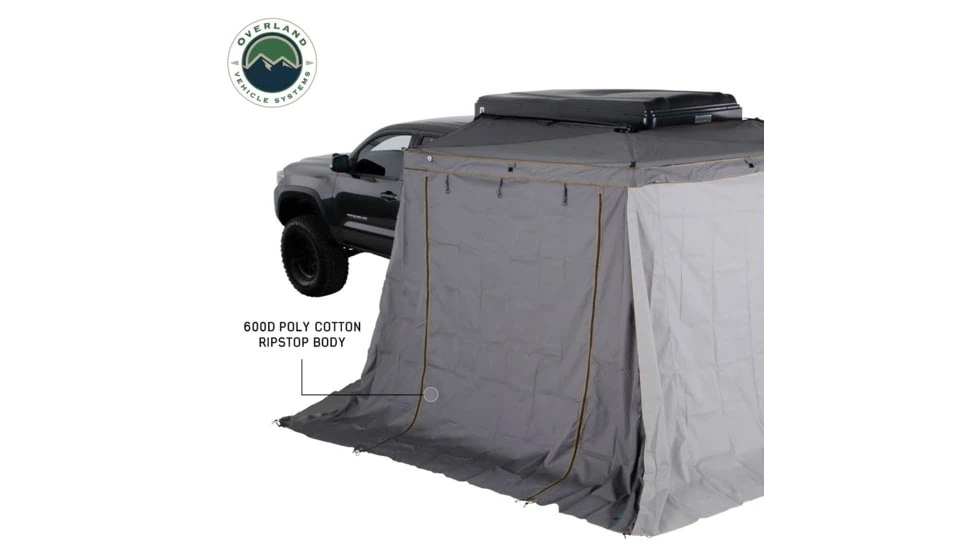 Overland Vehicle Systems Nomadic 270 LT Awning Wall 1/ 2 Driver Side - Image 3