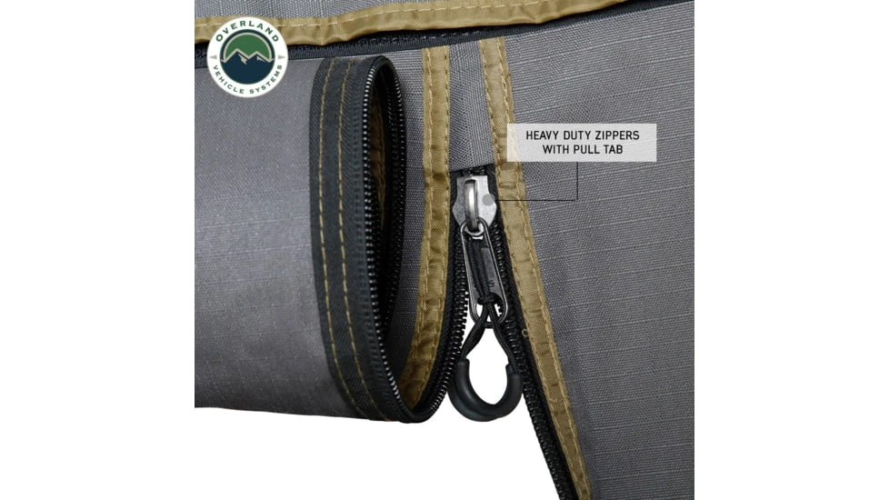 Overland Vehicle Systems Nomadic 270 LT Awning Wall 1/ 2 Driver Side - Image 4