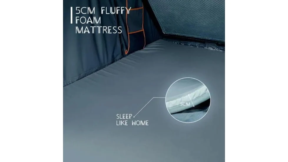 TRUSTMADE Scout Max Triangle Aluminum Car Rooftop Tent - Image 6