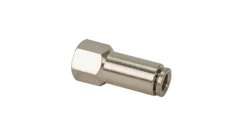 VIAIR 1/4in NPT F To 3/8in Airline Straight Fitting