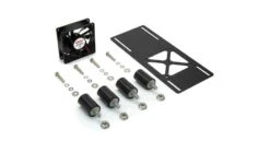 VIAIR 12V IP68 Cooling Fan With Vibration Isolator Kit W/Mounting Hardware Bracket